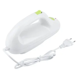 Kuuleyn Elektrisches Messer,Küchenelektrisches Brotmesser zum Schnitzen von Fleisch, Brot,Automatischer Toast-Fleischschneider, Edelstahl-Doppelklingen,Weiß,