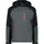 Herren Zip Hoodie Jacke Grey 4XL