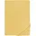 Jersey-Elastic 90 x 190 - 100 x 220 cm gelb