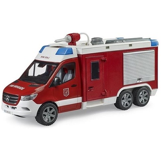 Bruder® Spielzeug-Feuerwehr MB Sprinter Feuerwehrrüstwagen, mit Licht und Sound Wasserfunktion ab 4 Jahren rot