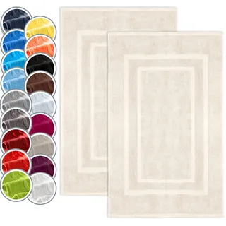 NatureMark Duschvorleger Natur/Creme 50 x 80 cm