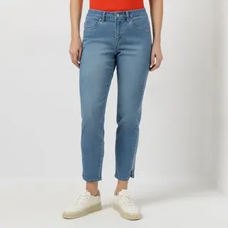 STEFFEN SCHRAUT Jeans, knöchellang Galonstreifen Strassdetails lockere Passform