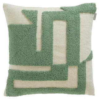 Musterring Kissenbezug Slow 45 x 45 cm Grün