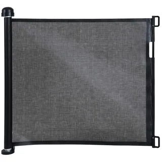 Estexo Treppenschutzgitter 81-90 cm Schwarz
