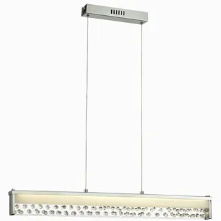 ESTO 1-flg. 78 cm rund Chrom Glas