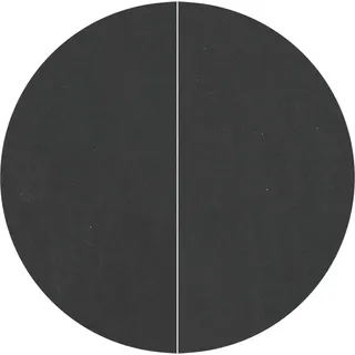 vidaXL Runde Poolabdeckung Schwarz Ø 244 cm