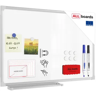 ALLboards Whiteboard 60 x 40 cm Weiß