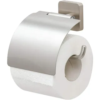 Tiger Onu Toilettenpapierhalter mit Deckel Edelstahl gebürstet,