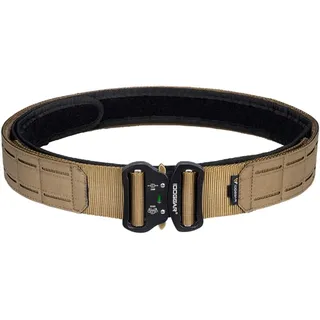 JOMIOD Taktischer Gürtel, Herren Military Schnellverschluss Metallschnalle Nylon Gürtel, 2 Zoll Laserschneiden Kampfbund, Tactical Belt für Outdoor Military Equipment Field Special Girdle