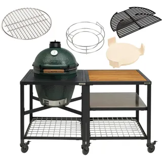 Big Green Egg Large Frame Paket  , Grill, grün