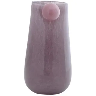 Present Time Vase, Lila, Glas, Rund, 25 cm, CE, Dekoration, Vasen, Glasvasen