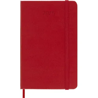 Moleskine Tageskalender A5 rot 2026