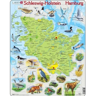 Larsen Puzzle - Schleswig-Holstein / Hamburg (physisch)
