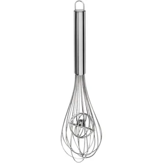 Stalgast Kugel-Schneebesen mit 20 Drähten, runder Griff, Länge 27 cm