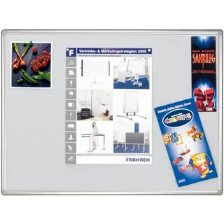 Franken Filztafel Pro 180 x 90 cm grau