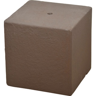 Heissner Gartenbrunnen-Sockel Cube 31 x 31 x 31 cm, rostoptik