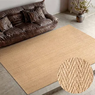 Villeroy & Boch Mirabelle Juteteppich 200 x 300 cm Beige/Gold