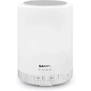 Aroma Diffuser 300ml Leiser Ultraschall Luftbefeuchter Duftöl Diffuser Wasserlos