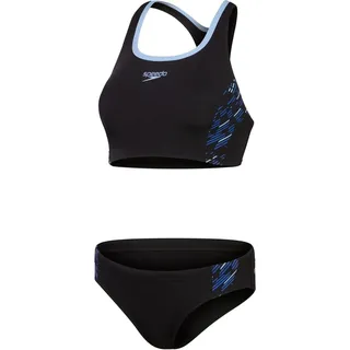 Speedo Bikini Damen Grün/Schwarz 40