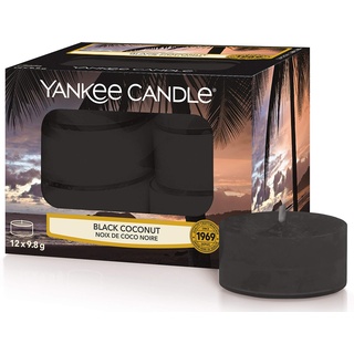 Yankee Candle Duft-Teelichter | Black Coconut | 12 Stück