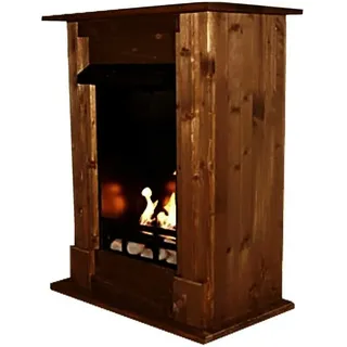 Kaminbau Mierzwa Echtfeuer-Dekokamin Madrid Premium (Brenngel & Bio-Ethanol Kamin Premium), Farbwahl, Sicherheitsglas Wahl, Gelkamin, Ethanolkamin
