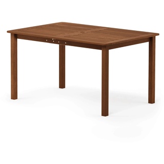 Furinno Tioman Outdoor Esstisch, holz, Natur, 90.17 x 149.86 x 73.91 cm