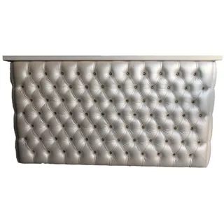 JVmoebel Bar-Set Maßgeschneiderte Wandverkleidung mit gepolsterten Paneelen, (Bar (Massanfertigung), Made in Europa weiß