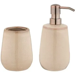 Wenko Sirmione Zahnputzbecher Beige