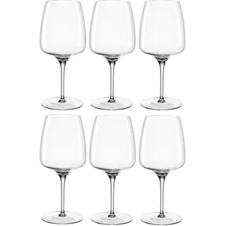 6x Leonardo Rotweinglas Cesti 500 ml, Transparent, Weingläser, Transparent