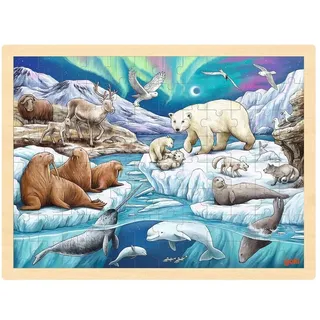 GoKi Einlegepuzzle Polarnacht (96 Teile)