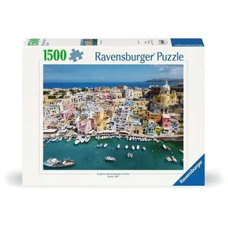 Ravensburger Erwachsenenpuzzle 1500 Teile - Buntes Procida Italien