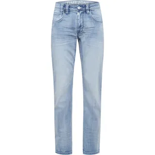 Timezone Regular-fit-Jeans Regular Fit, Slim Leg, Waschung, Patch-Detail, für Herren