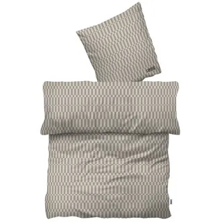 Cinque Bettwäsche Satin Braun 200 x 200 cm + 80 x 80 cm