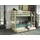 90 x 200 cm Kiefer massiv lackiert beige