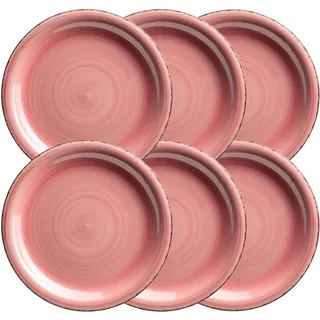 Mäser Lumaca Speiseteller 27 cm Koralle 6er Set