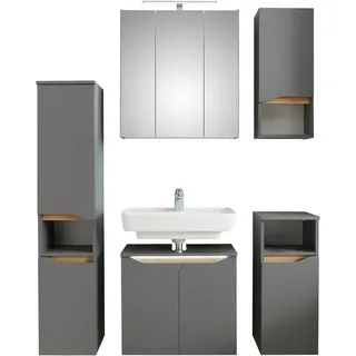 Saphir 5-tlg. Grau
