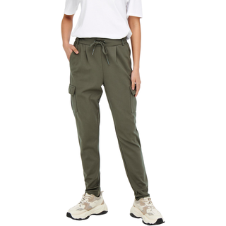Only Damen Hose ONLPOPTRASH LIFE EASY CARGO Relaxed Fit Bungee Cord 15225893 Hoher Bund Tunnelzug M - 32