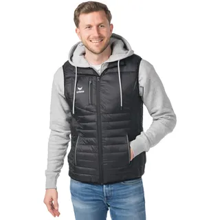 Erima Puffer Weste Herren black XXL
