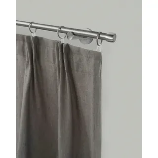 GARESA Vorhangstange Kappe 1-läufig Ø 16 mm 350 cm Silber