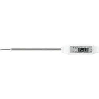 TFA Dostmann Pocket-Digitemp Digitales Einstichthermometer, schnell und genau, mit langem Einstichfühler, Temperaturkontrolle von Lebensmitteln