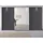 368 x 214 x 68 cm Grau
