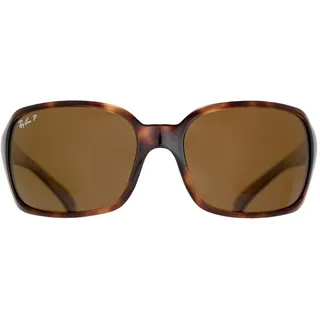 Ray Ban RB4068 642/57 60-17 glos tortoise/polarized brown classic