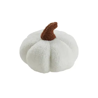 Kissen  Kürbis , weiß , Maße (cm): B: 25 H: 25