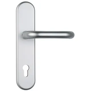 ABUS Türgriff KLZS714 Drückergarnitur Silber