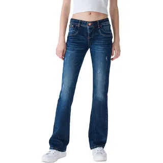 LTB Damen Jeans VALERIE Bootcut Bootcut Winona Wash 53925 Tiefer Bund Reißverschluss W 31 L 34