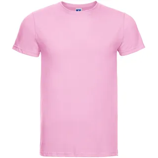 Russell Mens Slim T Herren T-Shirt lang geschnitten S - XXL NEU, candy pink, L