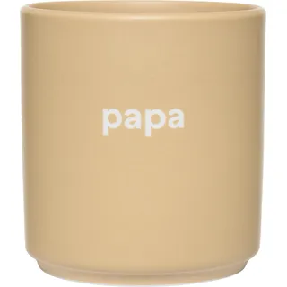 DESIGN LETTERS Becher 0,3 l Beige