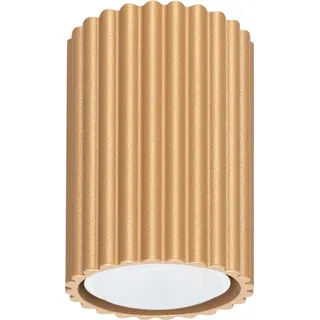 Sollux Lighting Karbon 1xGU10 10 cm Aluminium gold