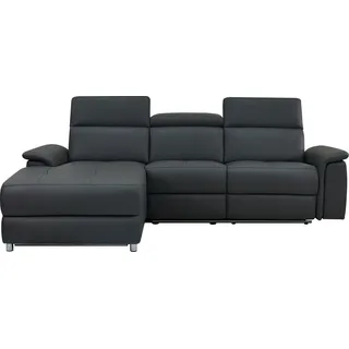 OTTO home Ecksofa Pareli Kunstleder 2-Sitzer Braun