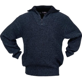 Scheibler, Pullover, Pullover Größe XL schwarz/blau-meliert, Blau, Schwarz, (XL)